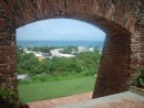 Overlooking Vieques Sound and the town of Isabel Segunda
